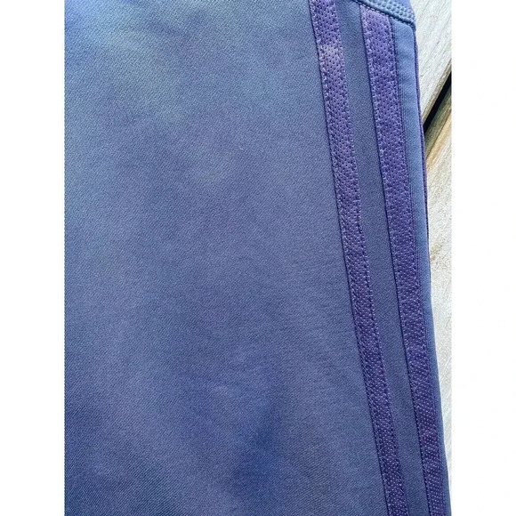 Adidas ClimaCool Clima365 Mens Medium Track Pants Zip Gray Purple NEW NWOT - Picture 3 of 7